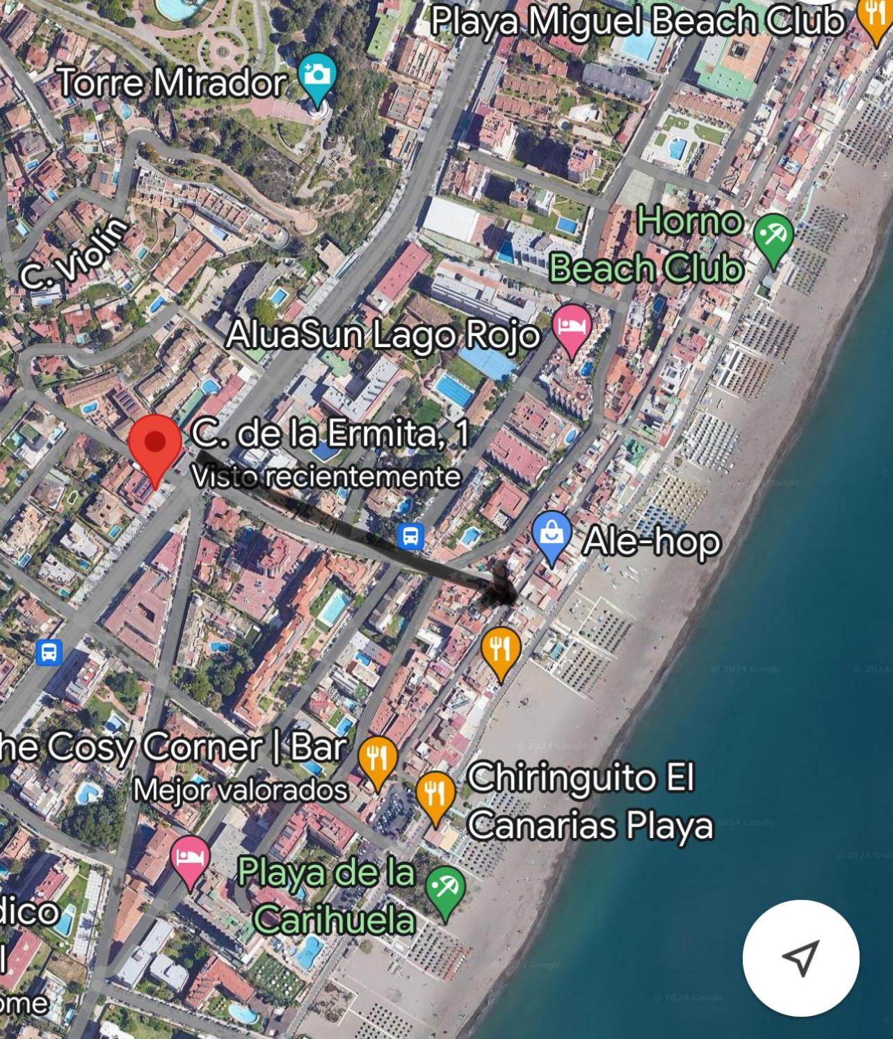 Casa Maia La Carihuela Villa Bagian luar foto