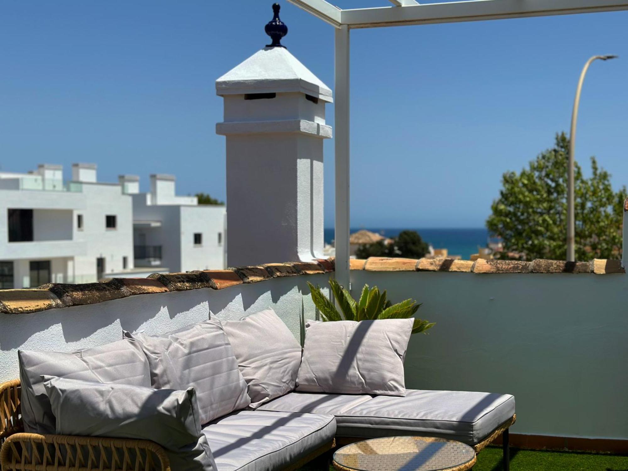Casa Maia La Carihuela Villa Bagian luar foto